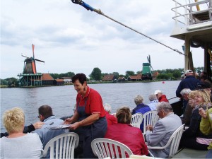 Genieten van het uitzicht en heerlijke hapjes